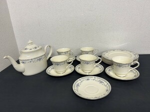 A1 MINTON Minton BELLEMEADE bell Mead together large amount teapot cup & saucer plate plate etc. brand Western-style tableware 