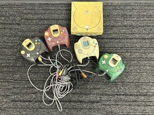 A2　SEGA　セガ　Dreamcast　ドリームキャスト　HKT-3000　HKT-7700　ゲーム機　コントローラー付き　通電確認済み　現状品