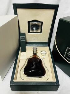 Richard Hennessy リシャール ヘネシー バカラ クリスタルボトル 葡萄柄　替栓・冊子・カード・展示用ステー・化粧箱・外箱付！未開封