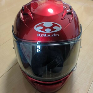 美品OGKKABUTO KAMUI3　カムイ3　M　ジーケーカブト　カムイ３ フルフェイスヘルメット
