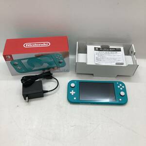 【１円～】Nintendo Switch Lite ニンテンドー スイッチライト B ターコイズ 初期化済み 動作確認済み【中古品】