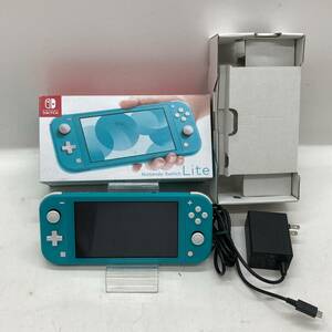 【1円～】ニンテンドースイッチライト 本体 ターコイズ ゲーム Nintendo Switch Lite 動作確認済【中古品】