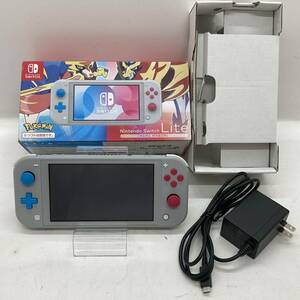 【1円～】ニンテンドースイッチライト 本体 ザシアン・ザマゼンタ ポケモン ゲーム Nintendo Switch Lite 動作確認済 B【中古品】