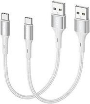 RAVIAD USB Type C ケーブル【0.3m/2本セット】タイプ C ケーブル 3A 急速充電 高速データ転送 高耐久ナ_画像1