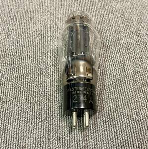 Western Electric 274A stamp vacuum tube Western electric! operation goods! problem less. 1 pcs 