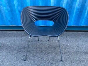 vitra トムバックチェア Tom Vac ポリプレピレン ブラック③ 中古品　直接引取り歓迎