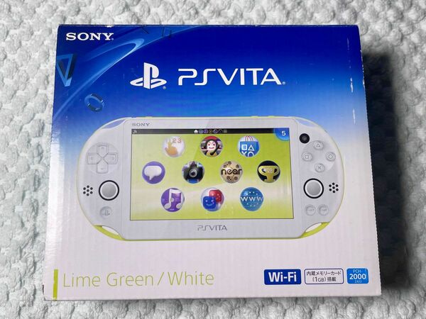 PlayStation Vita 2000 ライムグリーン/ホワイト psvita 本体
