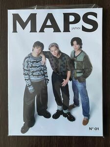 MAPS JAPAN 創刊号（日本版）表紙：Number_i 一冊