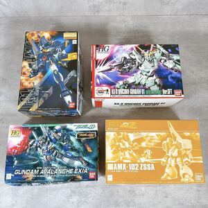 【未組立/まとめ】 BANDAI バンダイ ガンダム ガンプラ MG HG プラモデル F91 ハリソン GN-001/hs-A01D AMX-102 ZSSA RX-0 UC Ver.GFT OO