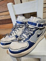 ナイキ エアフォース1 MID '07 LX ATMOSカラー パールホワイトNIKE AIR FORCE DZ5367-219 27.5cm_画像1