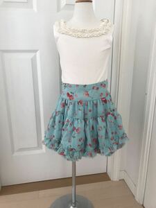  размер 140 Jenny вишня рисунок юбка 