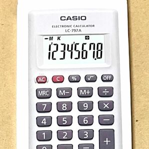 CASIO カードタイプ電卓 LC-797A-N新品・未開封