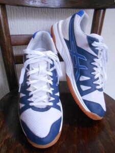 asics・アシックス☆インドアシューズ TSY102 26.5CM 良品 パフォーマンスを引き出すグリップ性能♪