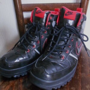 ナイキ・NIKE☆ 375144-002/ACG アウトドア/water shield/コート☆ハイカットスニーカー 光沢ブラック 27.5cmの画像2