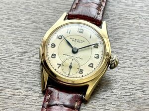 希少 ★ 精工舎 SEIKO セイコー 1940年代 ～ 新10B型 スペシャルセイコー 亀戸第二精工舎 スモセコ 手巻 動作品 検) 戦後 WATER PROTECTED