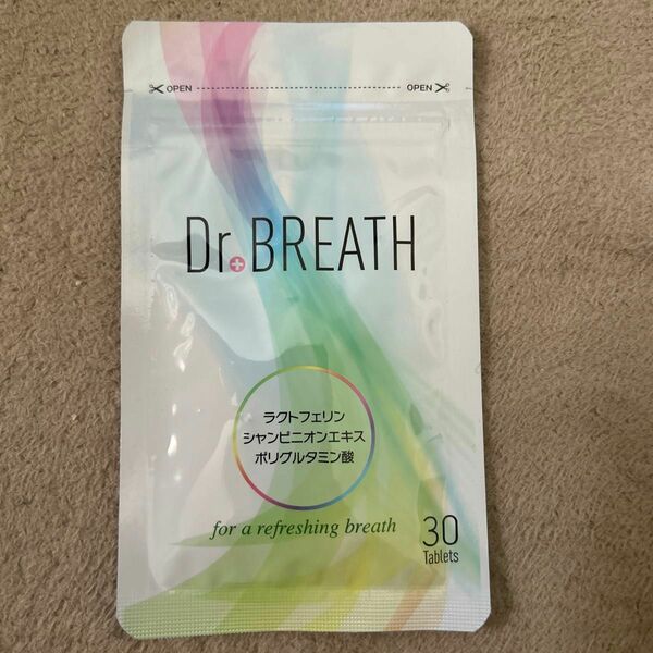 Dr+BREATH/ドクターブレス 口臭予防タブレット ラクトフェリン加工食品
