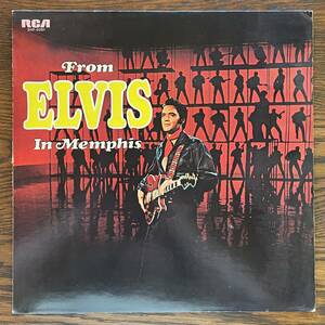 【LP】エルヴィス・プレスリー - プレスリー・イン・メンフィス [SHP-6061] ポートレート付 Elvis Presley From Elvis In Memphis