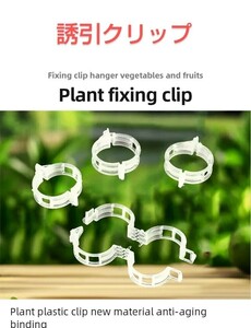 新品/植物用誘引クリップ×20個-