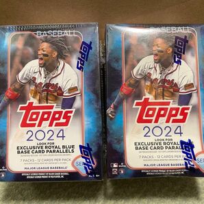 2024 Topps Baseball Series1 Value Box 2箱 トップス MLB