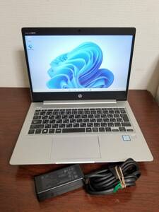 680 ほぼ新品 美品 動作品 HP ProBook 430 G6 Core i5 第８世代 (8265U)◆RAM8GB◆超高速 M.2 SSD256GB ◆13.3インチ HD Win11 PC laptop