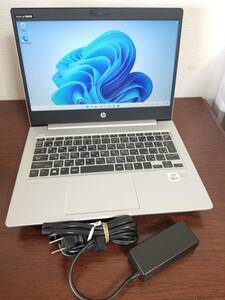 796 美品 動作品 HP ProBook 430 G7 Core i5 第10世代 (10210U)◆RAM16GB◆超高速 M.2 SSD256GB ◆13.3インチ HD Win11 laptop