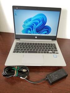 764 ほぼ美品 動作品 HP ProBook 430 G6 Core i5 第８世代 (8265U)◆RAM8GB◆超高速 M.2 SSD256GB ◆13.3インチ HD Win11 PC laptop