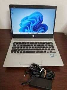 751 美品 動作品 HP ProBook 430 G6 Core i5 第８世代 (8265U)◆RAM8GB◆超高速 M.2 SSD750GB ◆13.3インチ Win11 laptopノートパソコン