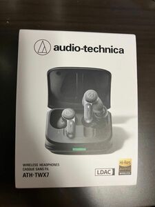 オーディオテクニカ ATH-TWX7 ワイヤレスイヤホン ブラック(充電コードなし) audio-technica 【国内正規品】