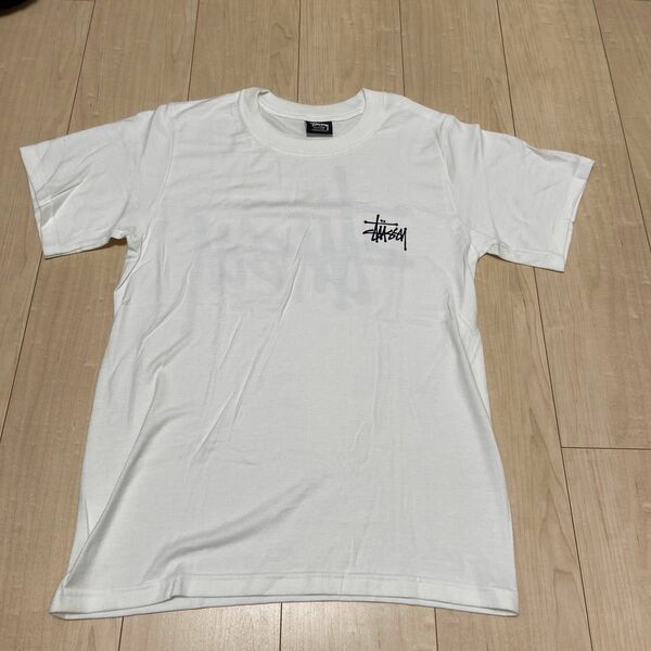 新品　未使用品　STUSSY 半袖Tシャツ　白　XSサイズ