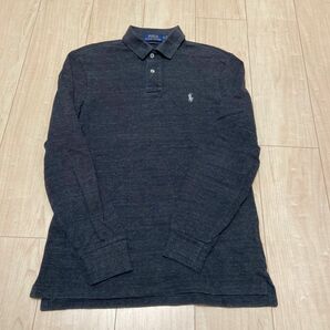 ラルフローレン　Ralph Lauren メンズ　長袖ポロシャツ　グレー　classic Fit XSサイズ