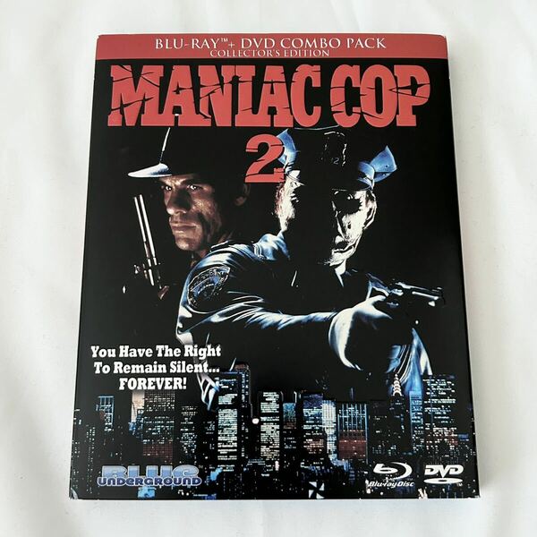 マニアック・コップ2 DVD Blu-ray コンボパック 2枚セット