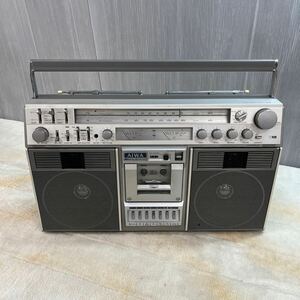 【送料込】AIWA アイワ ステレオラジオカセットレコーダー CX-90X ラジカセ 昭和レトロ ジャンク品