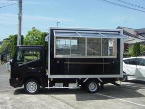 Atlas・キッチンカー・Vending Vehicle・AT・ディーゼル・Authorised inspection残・冷蔵庫New item・登録用水Tankサービス給/排200L・即戦力・popular仕様・格安・