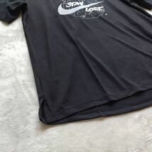 格安送料 Mサイズ 新品 NIKE ナイキ running ランニングウェア 半袖 Tシャツ 黒 ブラック マラソン 陸上 ジョギング ワイルド DA0217-010_画像6
