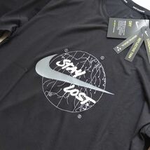 格安送料 Mサイズ 新品 NIKE ナイキ running ランニングウェア 半袖 Tシャツ 黒 ブラック マラソン 陸上 ジョギング ワイルド DA0217-010_画像4