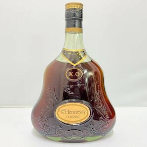 BDg248I 60 未開栓 Hennessy XO COGNAC ヘネシー グリーンボトル 金キャップ ブランデー コニャック 700ml 40%の画像1