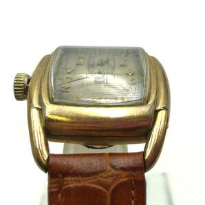 BDm082I 60 手巻き HAMILTON ハミルトン メンズ 腕時計 ゴールド スモールセコンド 10KGF スモセコ アンティーク レトロ ヴィンテージの画像5