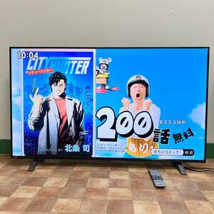 BDg001R 使用少 2022年製 55インチ 4K TOSHIBA REGZA 55C350X 東芝 液晶テレビ リモコンCT-90493 HDR10/自動録画/早見再生/YouTube/無線LAN