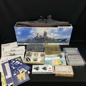 BDg053I 140 FUJIMI/ Fujimi model 1/350. boat model series No.1 Japan navy high speed battleship gold Gou plastic model parts . collection member sticker instructions 