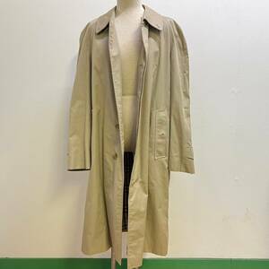 BEg094I 80 BURBERRYS SHT46 B90C Burberry long coat trench coat turn-down collar noba check Logo beige Western-style clothes 