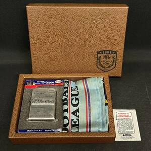 BEd077R 500個 限定品 未使用 箱付き Zippo NFL アメリカンボール'94 XI 1994年 夏 東京ドーム 245/500 開催記念 記念バンダナ付 