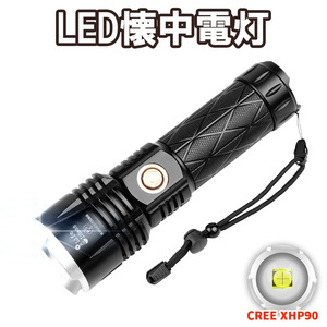 CREE LEDハンディライト XHP90