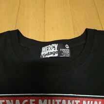 MERCY Vintage ビンテージ風プリントTシャツ ミュータントタートルズ XL 海外アニメ_画像3