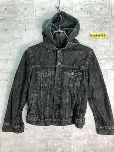 GAP Gap Kids f-ti- Denim jacket feather weave casual simple join ... Street old clothes used 
