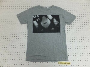 UT UNIQLO ユニクロ メンズ 矢印プリント 半袖Tシャツ S グレー