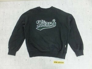 KIRSH cut si- big Logo reverse side nappy warm pull over sweatshirt easy casual spo kaji tops Street old clothes used 