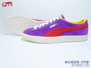 ■PUMA■　スウェード VTG (26.5cm)　■PPL/RED/YLW■374921 23