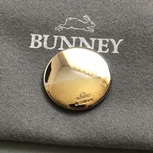 未使用 BUNNEY 34mm Gold-Dip Badge シルバー ゴールド