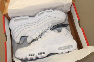 未使用 NIKE AIR MAX 95 ESSENTIAL スニーカー 27cm WHITE （CT1268-100）