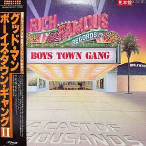 ボーイズタウンギャング Boys Town Gang/A Cast Of Thousands★プロモvinyl ピカピカ盤面